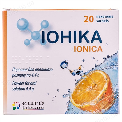 ИОНИКА, FDC Ltd уп. 20 пор. д/оральн. р-ра пакетик 4,4 г