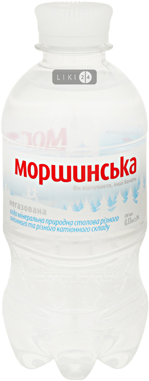 ВОДА МИНЕРАЛЬНАЯ ПРИРОДНАЯ СТОЛОВАЯ "МОРШИНСКАЯ", Оскар уп. 1 0,33 л, негазированная