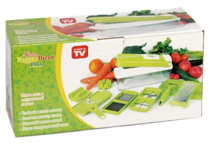 Мультислайсер для овощей и фруктов Nicer Dicer Овощерезка, фрукторезка, слайсер, терка