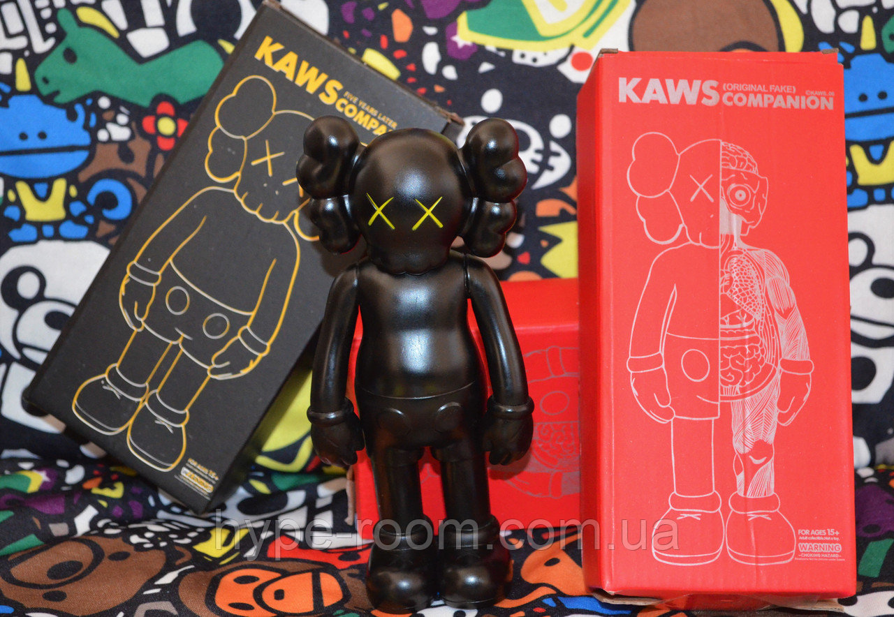 Игрушка Kaws Originalfake Dissected Companion black