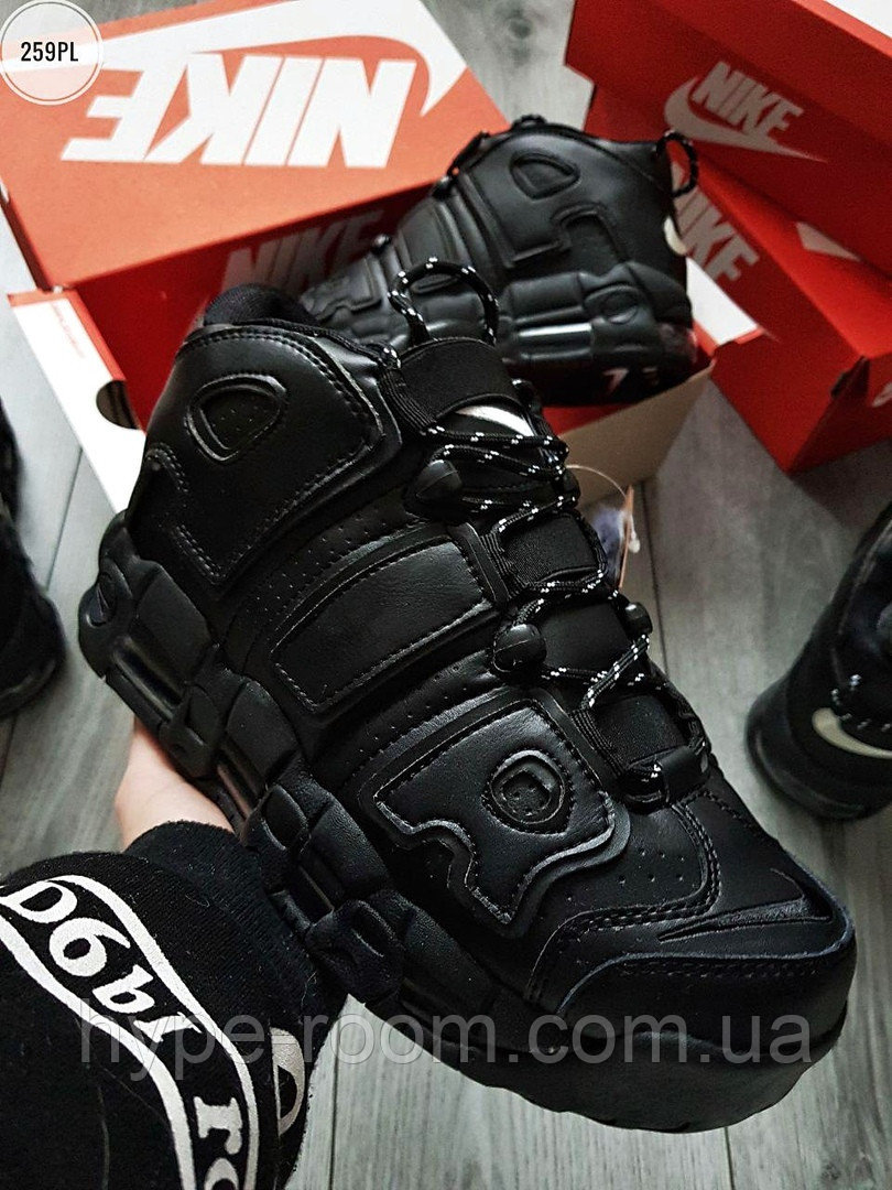Мужские зимние кроссовки в стиле Nike Air More Uptempo | На Меху!