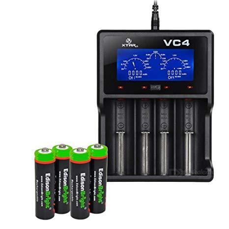 Профессиональное зарядное устройство XTAR VC4