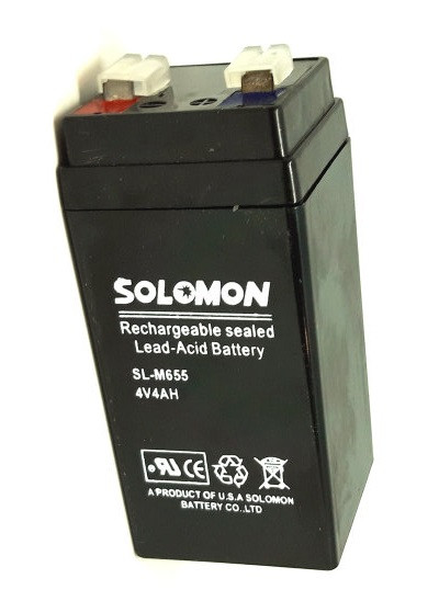 Аккумулятор Solomon 4V 4.5Аh