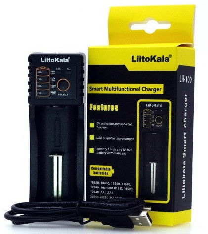 Зарядное устройство PowerBank LiitoKala Lii-100