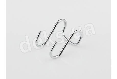 Крючок на рейлинг двойной DC DR 30-2 G2 Хром