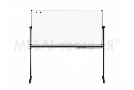 Оборотная доска 100х150 см. Поверхность-комб.мел-маркер