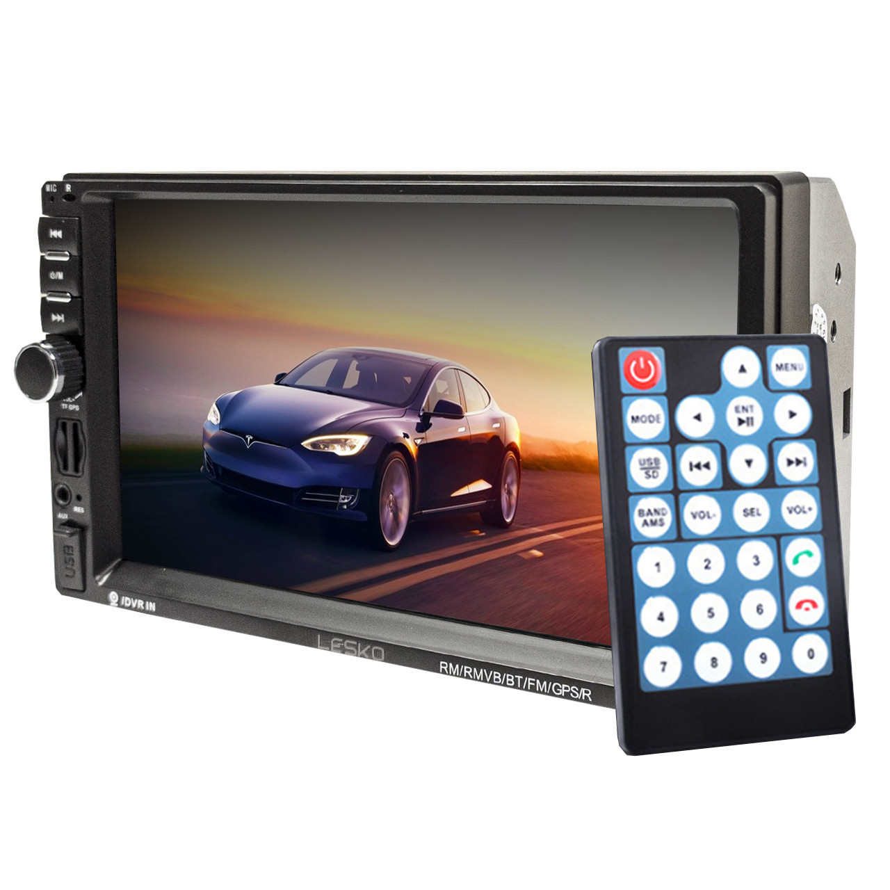 Автомагнитола Lesko 7021G Windows с навигатором экран 7 дюймов USB TF AUX и GPS (2346-5568)