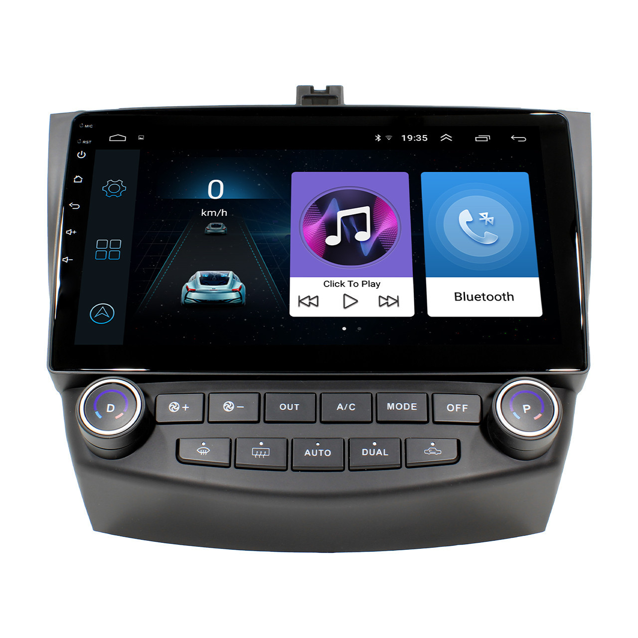 Штатная автомобильная магнитола 10.1 Honda Accord (2004-2007 г) 1/16 Gb Android (4359-12690)