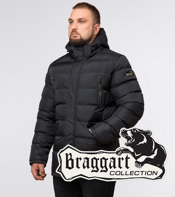 Мужская теплая зимняя куртка большых размеров Braggart Titans 12952 р. 56