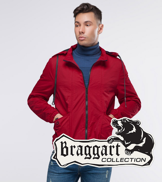 Braggart Youth | Осенняя ветровка 38399 красный р. 46 48 50 52