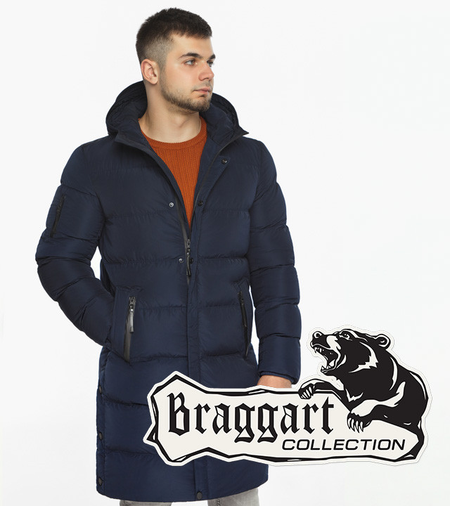 Braggart Aggressive 52045 | Куртка мужская темно-синяя р. 50 54