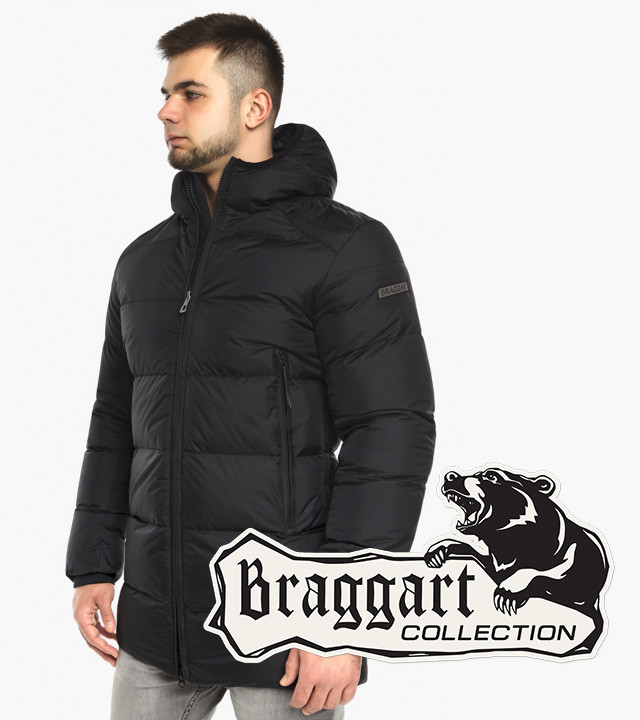 Braggart Aggressive 38050| Куртка мужская черная р. 48 52 54 56