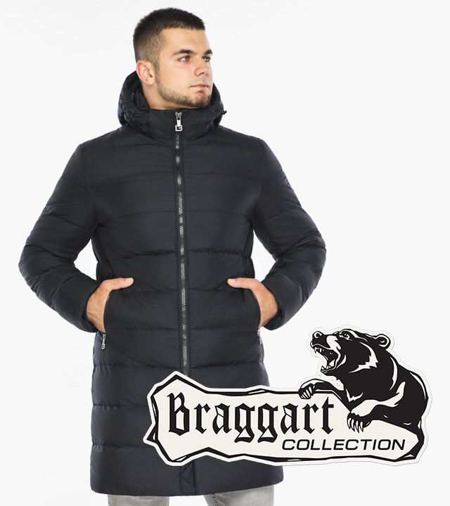 Braggart Aggressive 42110 | Зимняя куртка темно-синяя р. 48 50 52 54 56