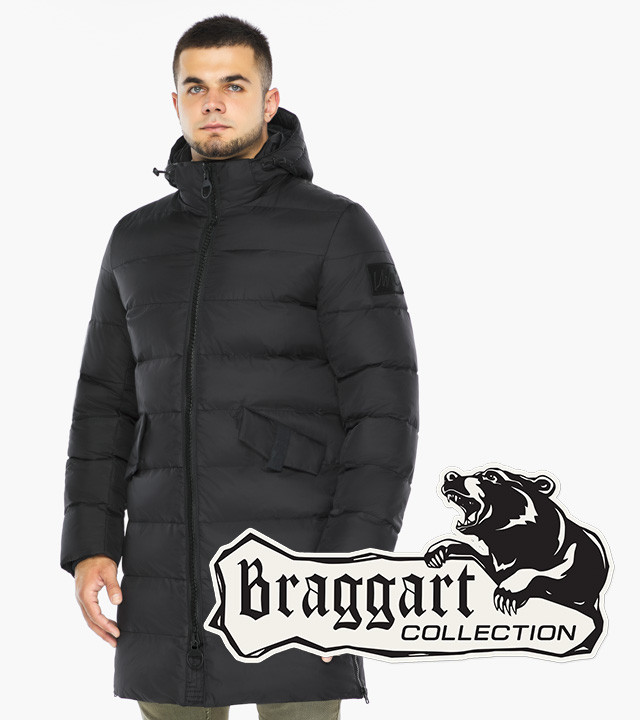 Braggart Aggressive 26350 | Зимняя куртка черная р. 48 50 52 54 56
