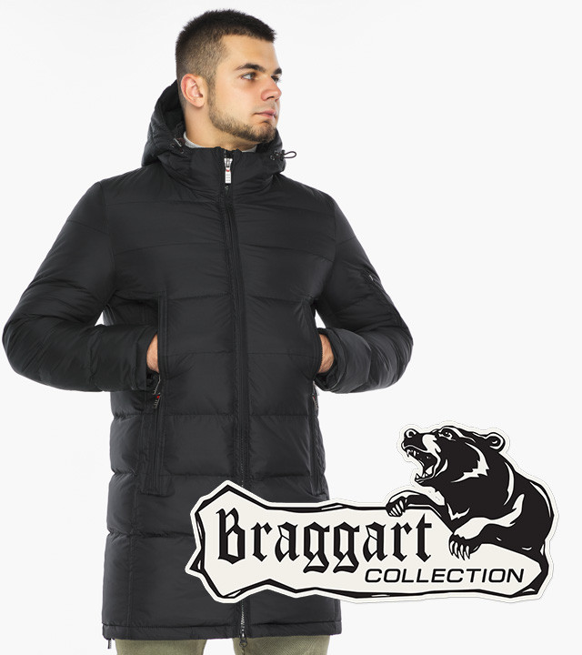 Braggart Aggressive 35170 | Зимняя куртка черная р. 48 50 52 54 56