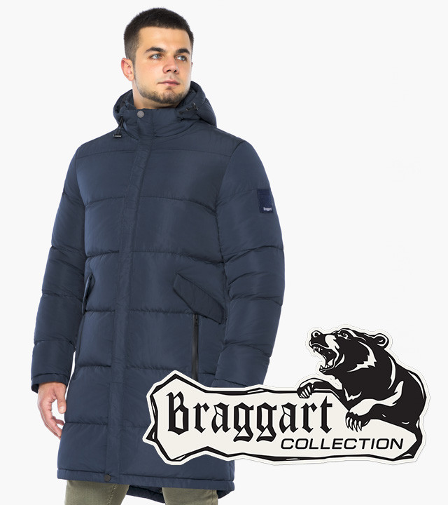 Braggart Aggressive 23410 | Зимняя куртка синяя р. 48 50 52 54 56