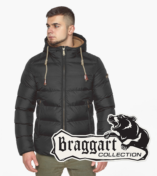 Braggart Dress Code 35048 | Мужская зимняя парка черная р. 46 48 50 52 54 56
