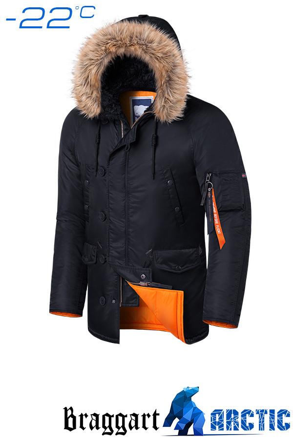 Мужская зимняя теплая куртка Braggart Arctic - 22 градусов р. 56