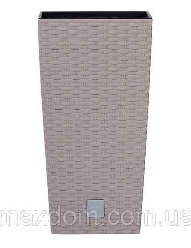 Горшок для растений Rato square - беж, 11/26,6 л