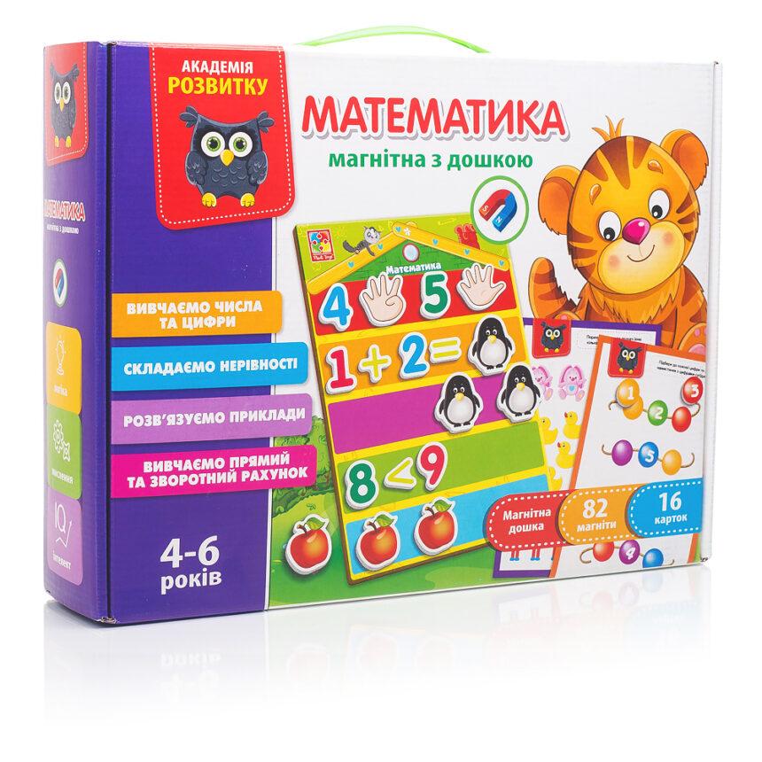 Развивающая игрушка Математика с магнитной доской VT5412-02 (укр)