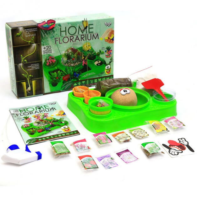 Детский набор для выращивания растений Home Florarium, Danko Toys