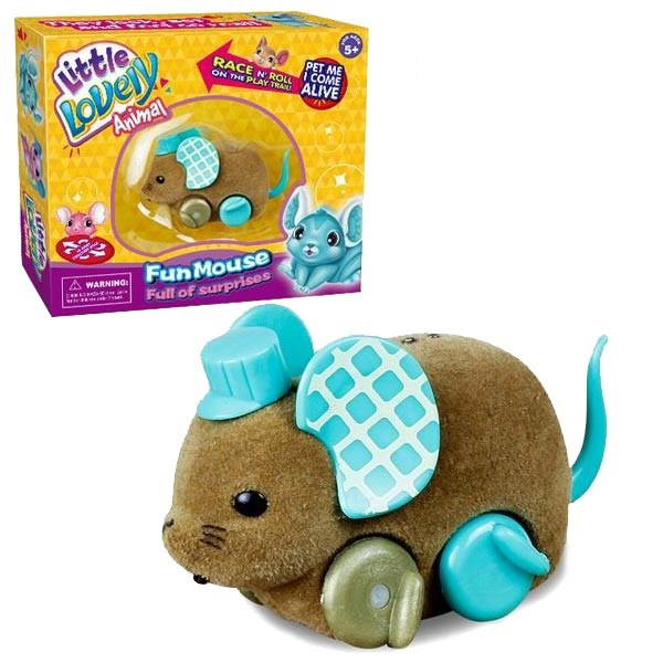 Интерактивный мышонок "Little Live Pets" коричневый