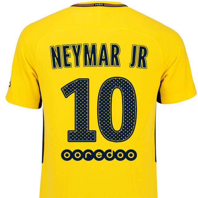 Футбольная форма PSG Neymar Выездная 17/18 (распродажа)