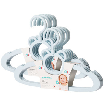 Плечики вешалка детские babyhood, голубые 724