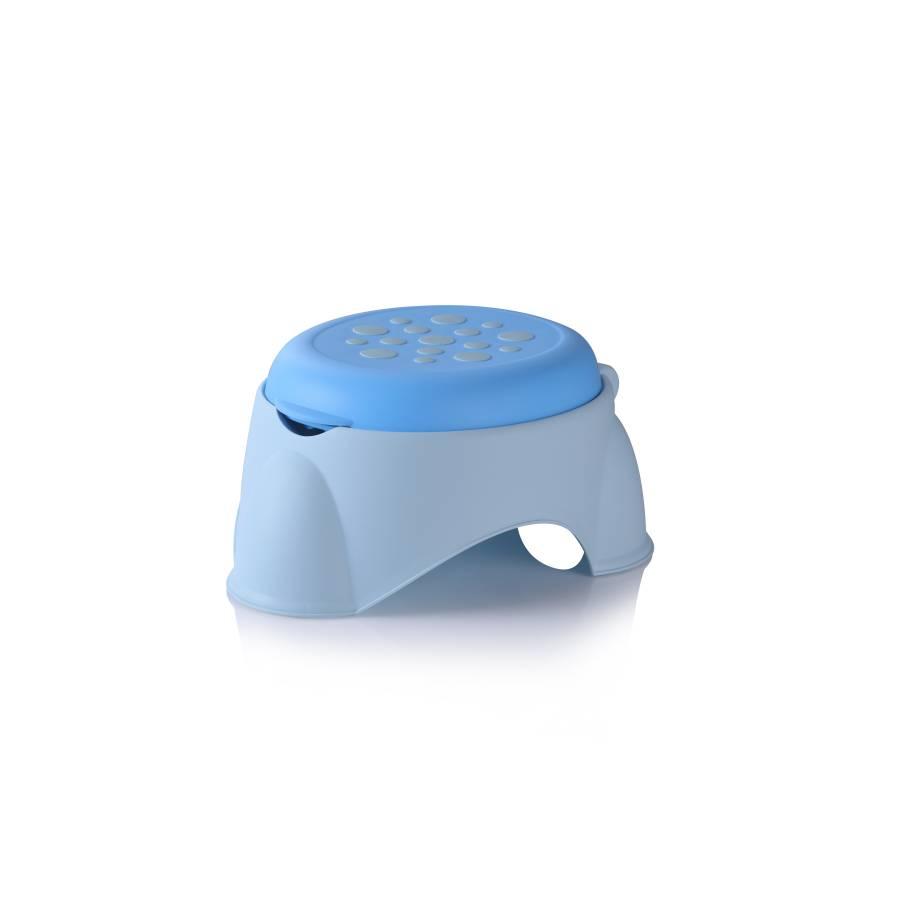 Детский горшок БоБо голубой babyhood BH-119B