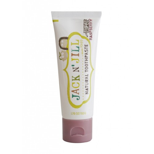 Натуральная зубная паста Jack n' Jill Natural Toothpaste Малина