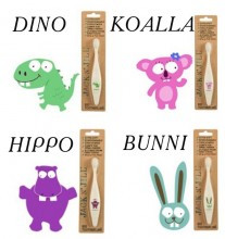 Зубная щетка Jack n' Jill Bio Toothbrush с 1-го зуба
