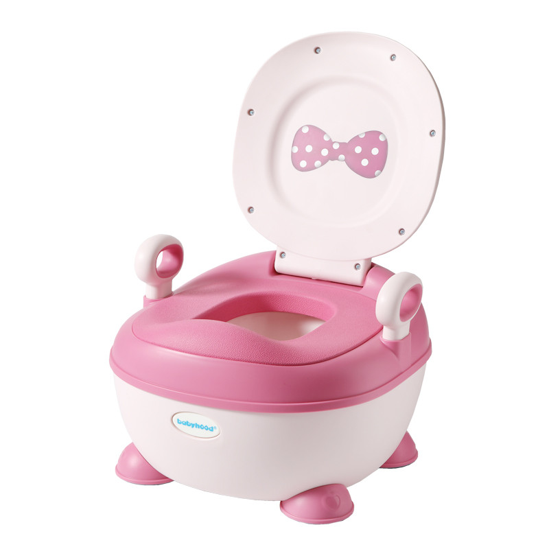 Детский горшок ЛуЛу, розовый - Babyhood BH-128P
