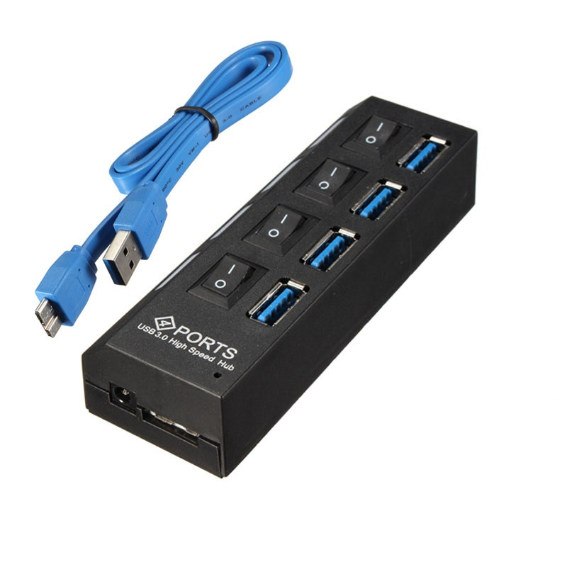 USB 3.0 hub 4-портовый USB-хаб (концентратор) до 5 Гбит/с