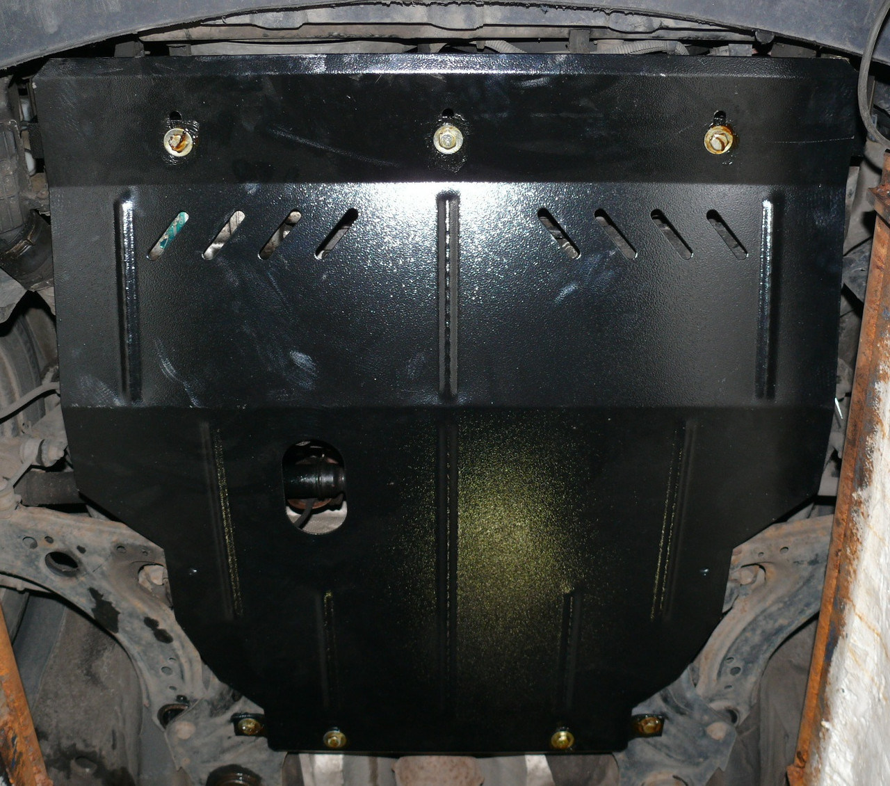 Защита КПП на Ауди А4 Б6 (Audi A4 B6) 2001-2005 г