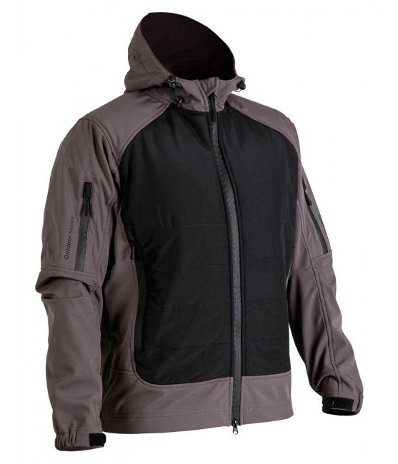 Куртка Soft Shell Gladiator Gray/Black