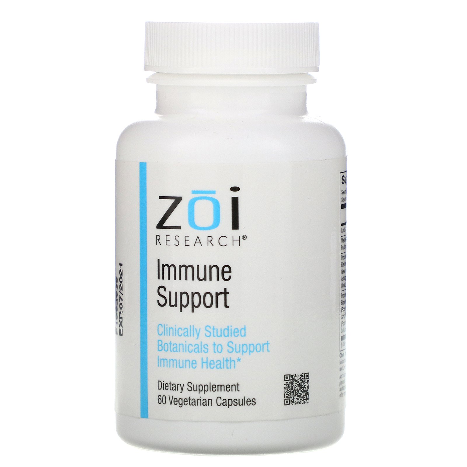 ZOI Research, Immune Support, 60 Vegetarian Capsules