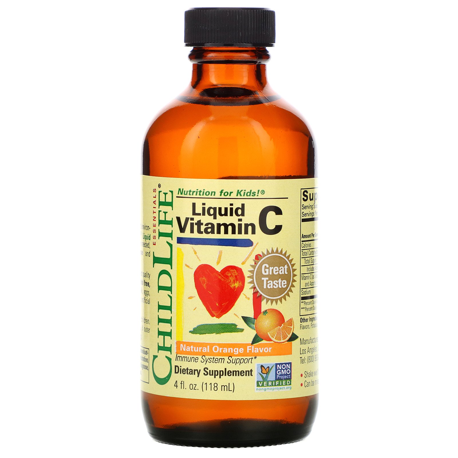 ChildLife, Essentials, Echinacea, Natural Orange Flavor, 1 fl oz (30 ml)