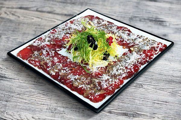 Карпаччо из выдержанной говядины - Мястория