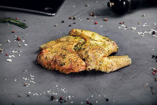 Крыло куриное в базиликовом маринаде - Мястория