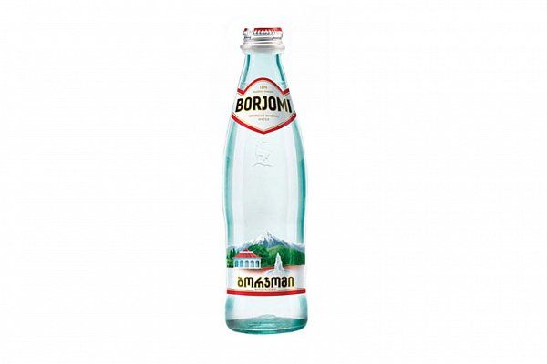 Вода Боржоми стекло 0,33л - Мястория