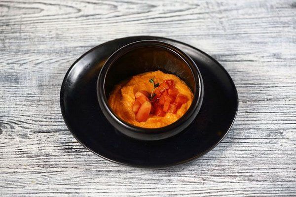 Морковное пюре с авторским конфитюром - Мястория