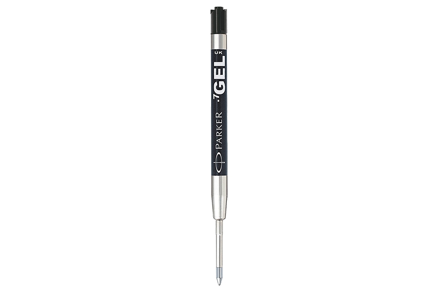 Стержень шариковый черный Parker GEL M 10 332BK - гелевый