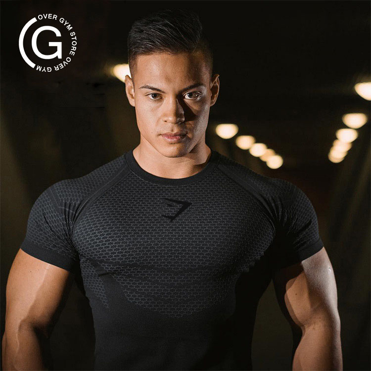Спортивная футболка Gym Shark Just Black