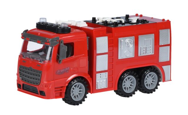 Машинка инерционная Same Toy Truck Пожарная машина со светом и звуком 98-618AUt (98-618AUt)