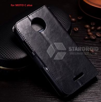 Чехол-книжка JR Original для Motorola Moto C Plus - Black