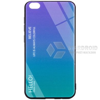 Стеклянный чехол (TPU + Glass Gradient) для Xiaomi Redmi Go
