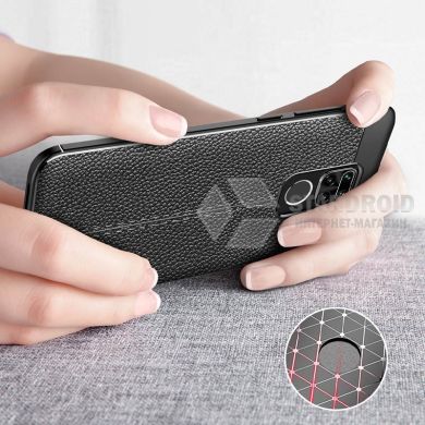 TPU чехол Hybrid Leather для Xiaomi Redmi Note 9 / Redmi 10X (4G)