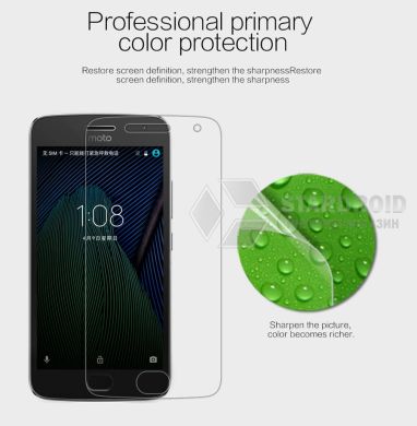 Защитная пленка Nillkin Crystal для Motorola Moto G5 Plus