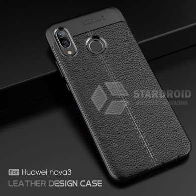 Защитный чехол Hybrid Leather для Huawei P Smart Plus