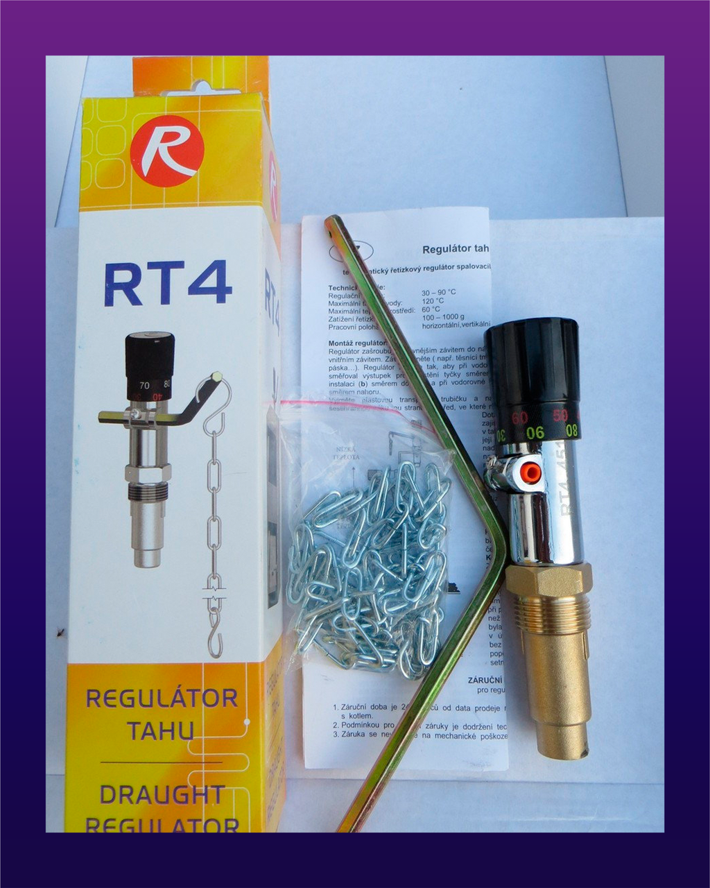 Механический Регулятор Тяги Regulus RT4